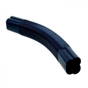 Slimduct - 100mm - 800mm Flexible Joint - Black