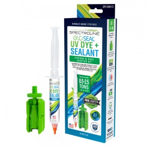 Spectroline GLO SEAL 10ml Syringe Injector & Adapter