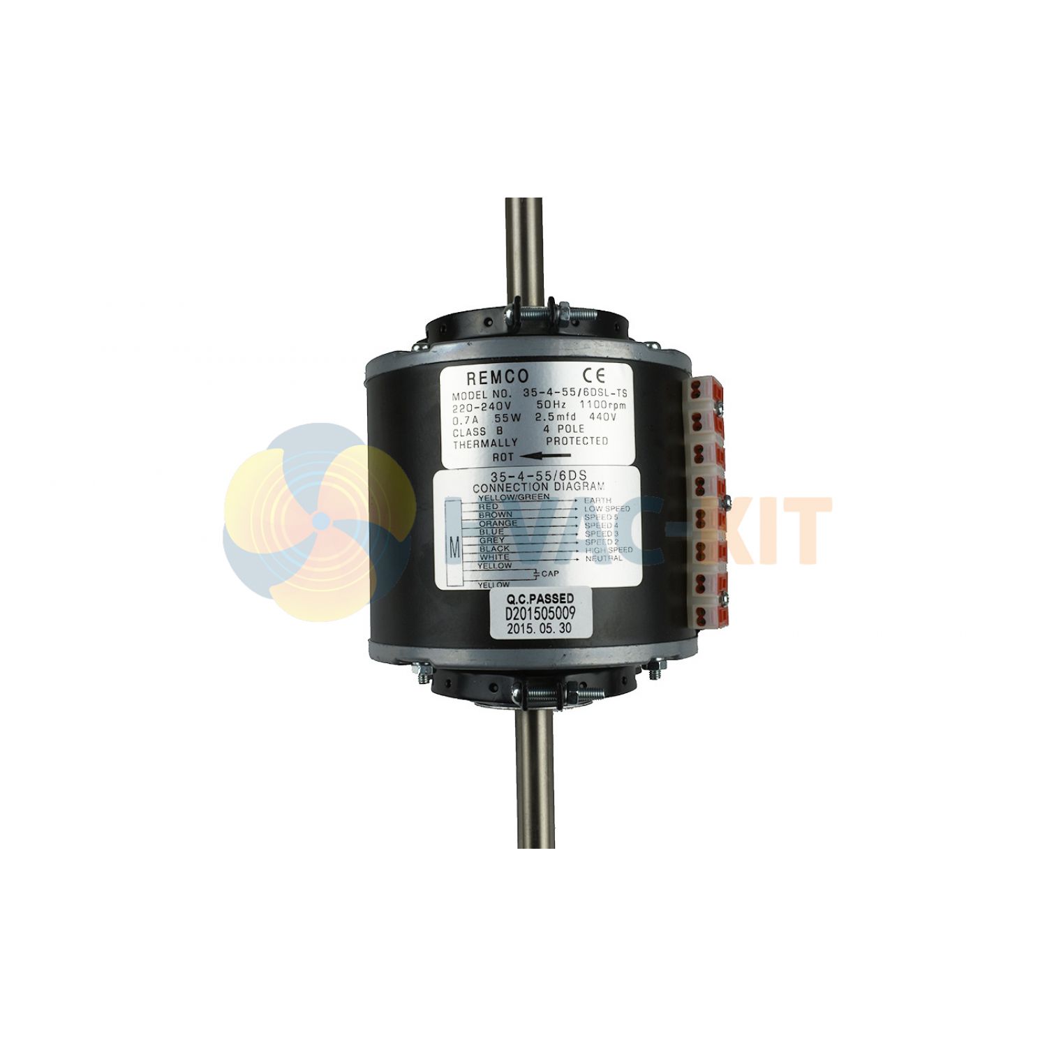 35-4-55/5DS/T_4 Resilient Base Mount Motor