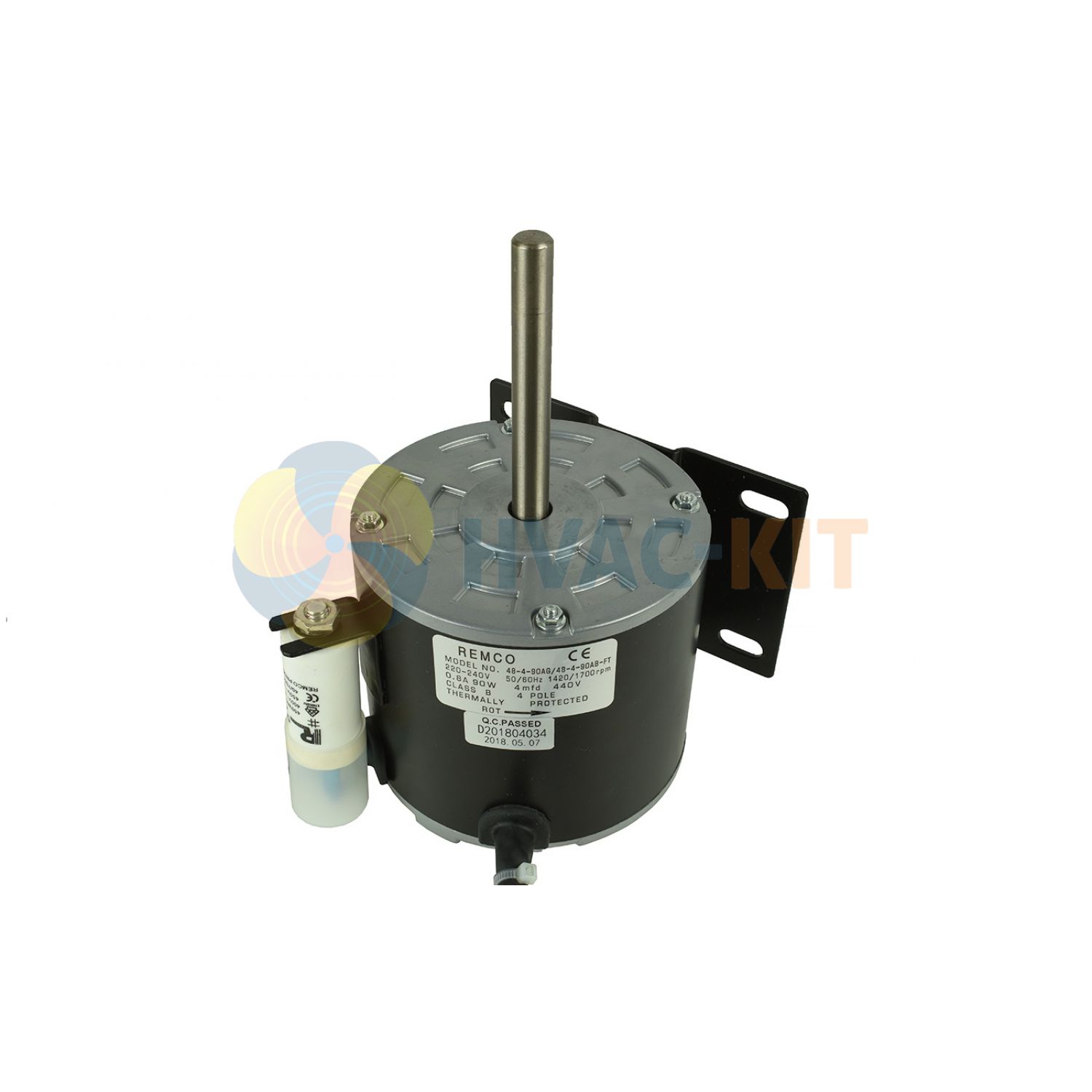 48-4-90AB-FT_4 Solid Foot Mount Motor