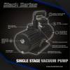 Mastercool Black Series 3 CFM Vacuum Pump Thumbnail